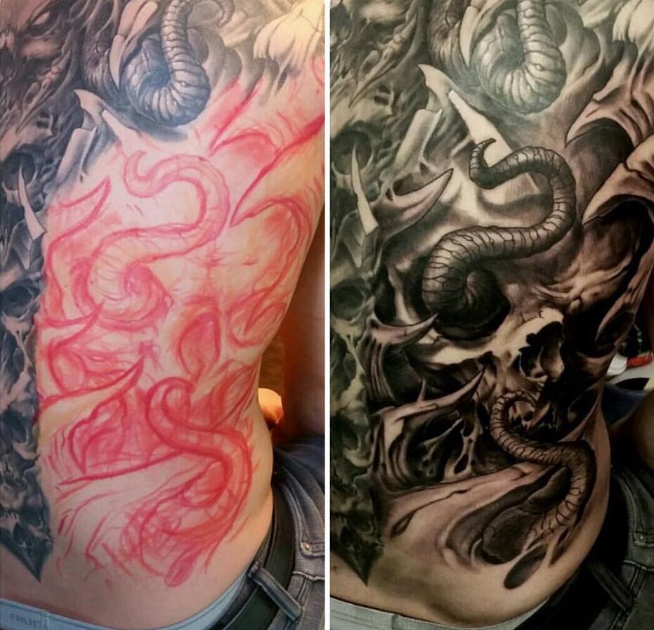 Skull & Tentacles with Texture