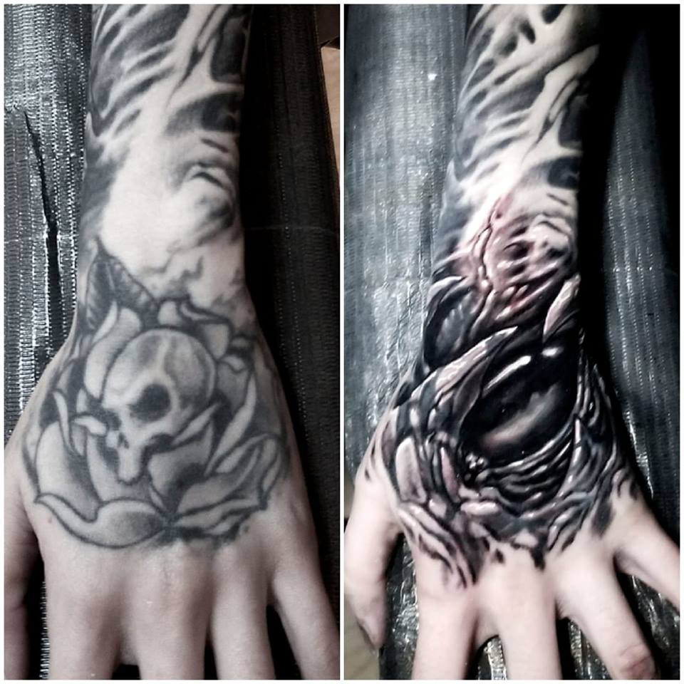 Evil Eye on Hand Cover-Up