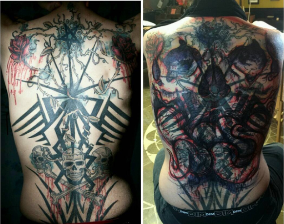 Back Piece Cover-Up First Session