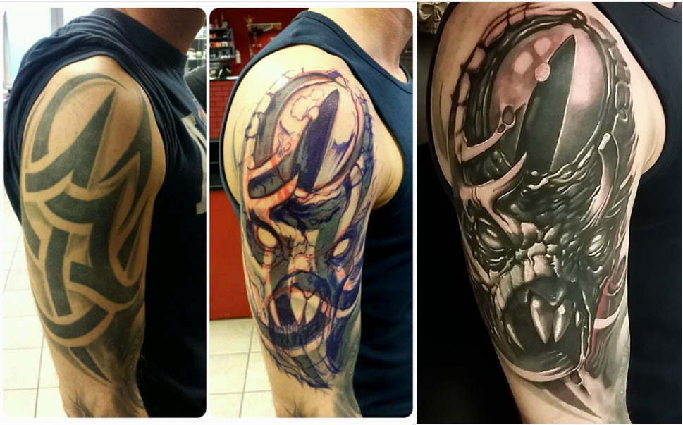 Black Tribal Cover-Up