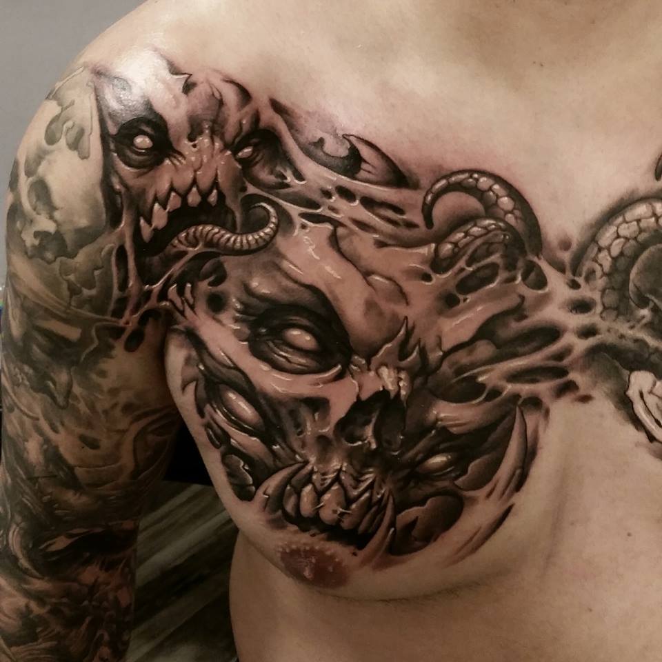 Chest Right Side Progress