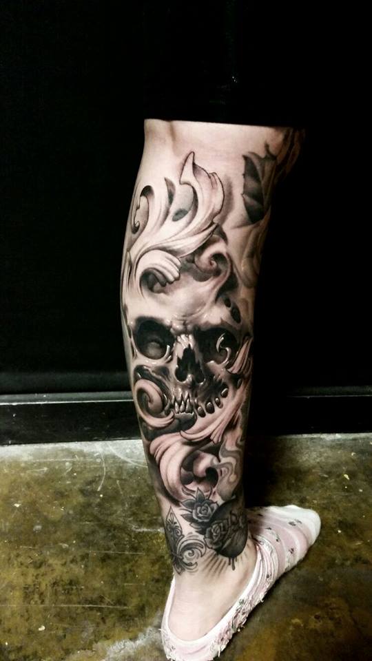 Leaved Skull Lower Leg