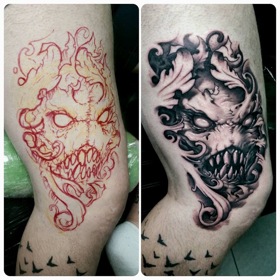 Leaves & Monster