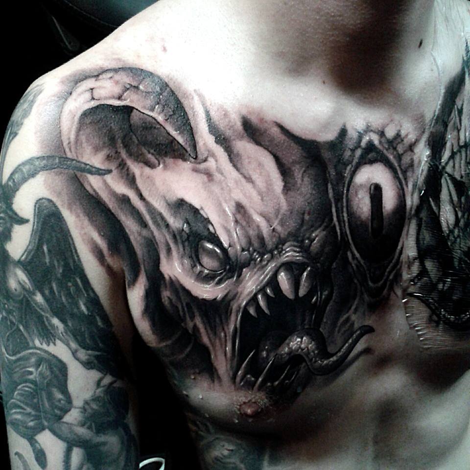Right Side Chest Monster