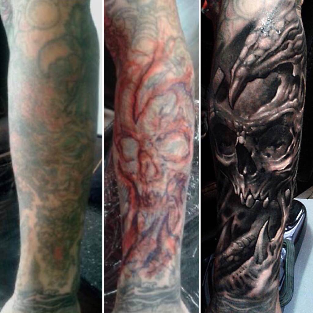 Skull Cover-Up