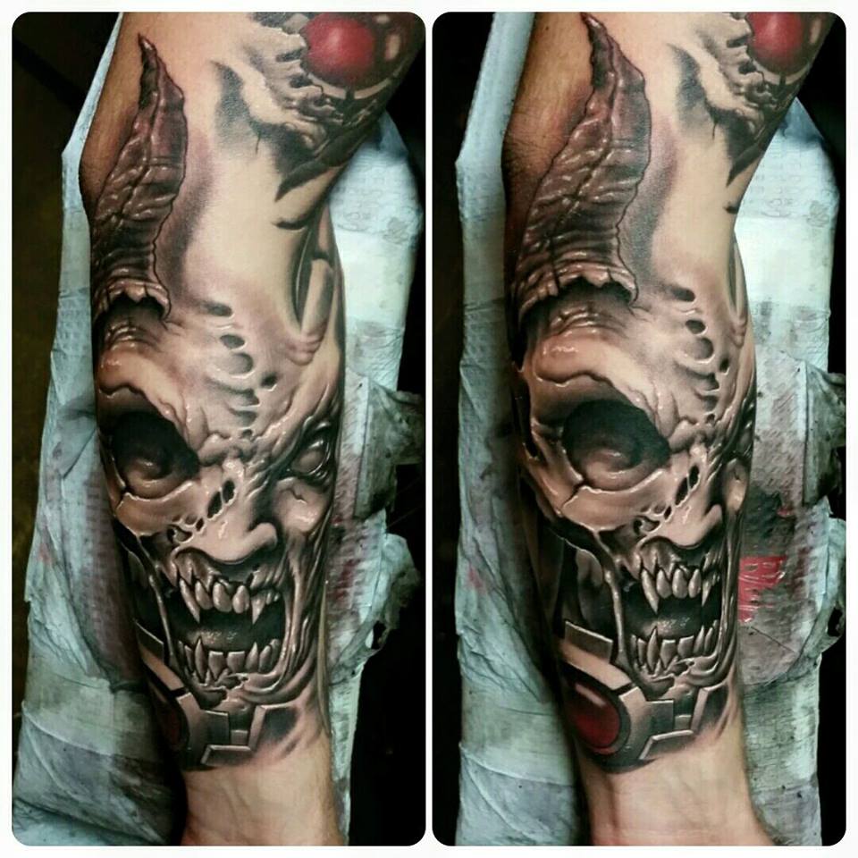 Skull Evil Face Combo