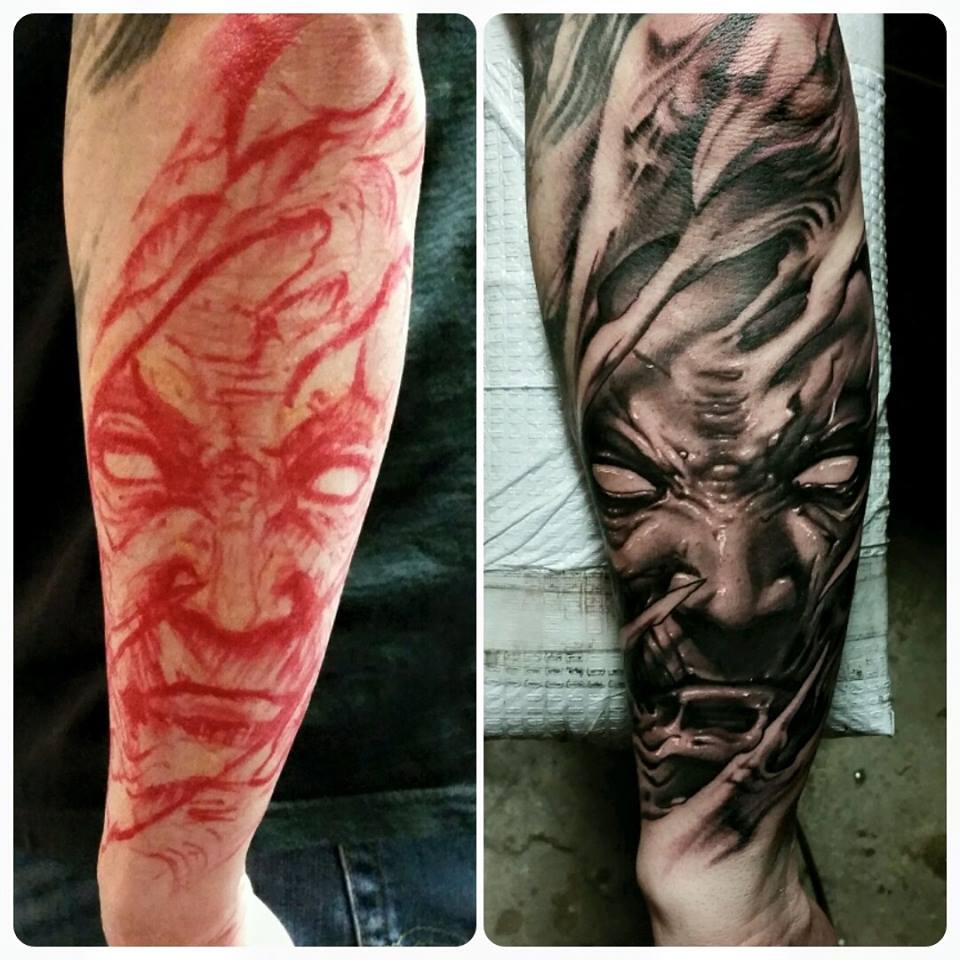 Twisted Forearm Face